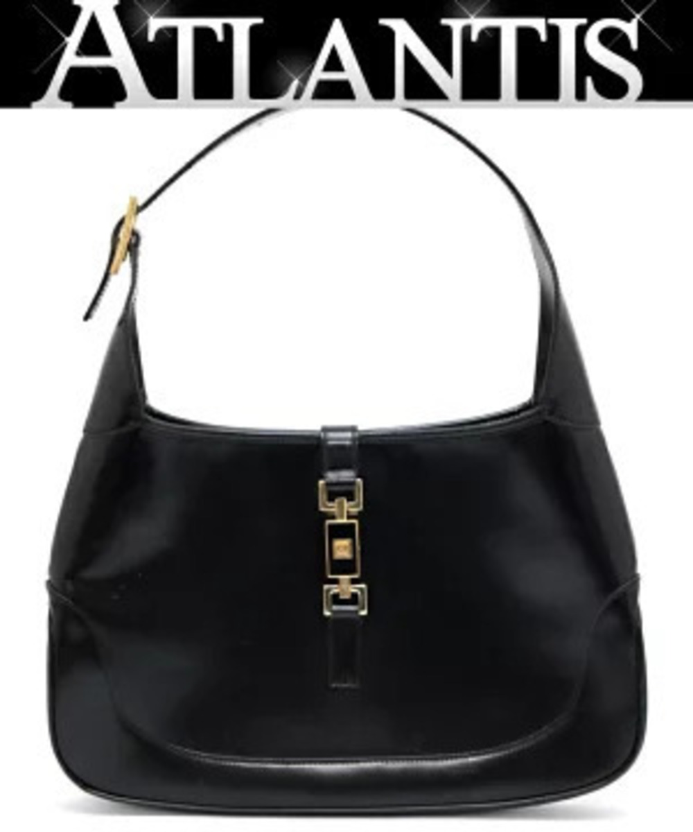 Gucci Jackie handbag leather black